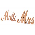 Надпис MR & MRS